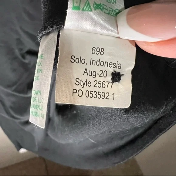 Lilly Pulitzer Sophie Onyx Black UPF 50+‎ Gold Accent Buttons Dress - Picture 12 of 13